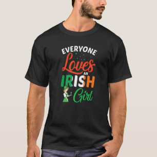 T-shirt Tout le monde aime une fille irlandaise Jour de la