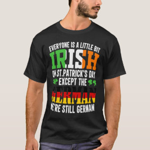 T-shirt Tout le monde est un peu irlandais à Saint Patrick