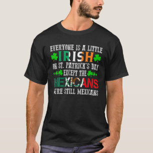 T-shirt Tout le monde est un peu irlandais sur la Saint Pa