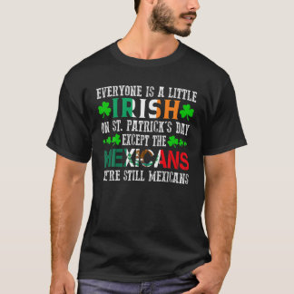 T-shirt Tout le monde est un peu irlandais sur la Saint Pa