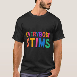 T-shirt Tout Le Monde Stipule Autisme Spécial Ed Enseignan