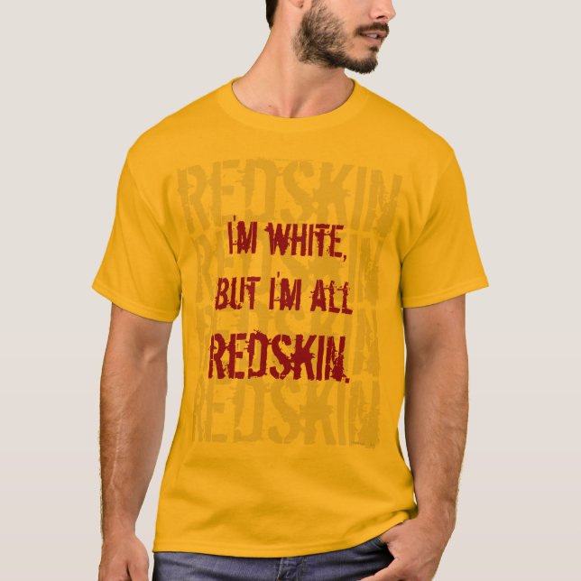 T-SHIRT TOUT LE PEAU ROUGE (Devant)