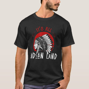 T-shirt Tout le territoire indien amérindien
