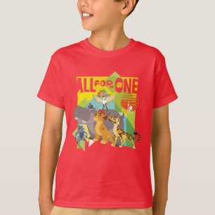 T-shirt Tout pour un seul Lion Guard Graphisme