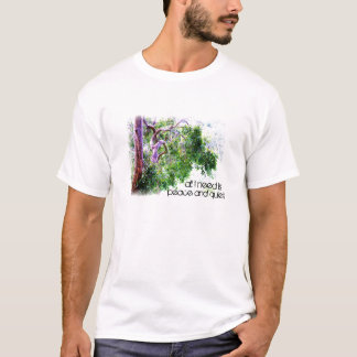 T-shirt Tout que j'ai besoin est paix et tranquillité