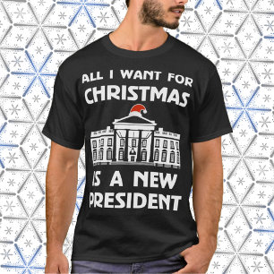 T-shirt Tout que je veux pour Noël est un nouveau