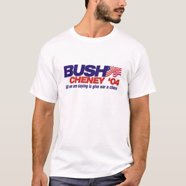 T-shirt Tout que nous disons est donne à guerre une (Devant)