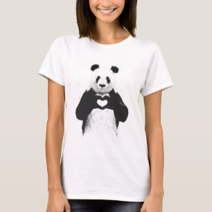 T-shirt Tout que vous avez besoin est amour