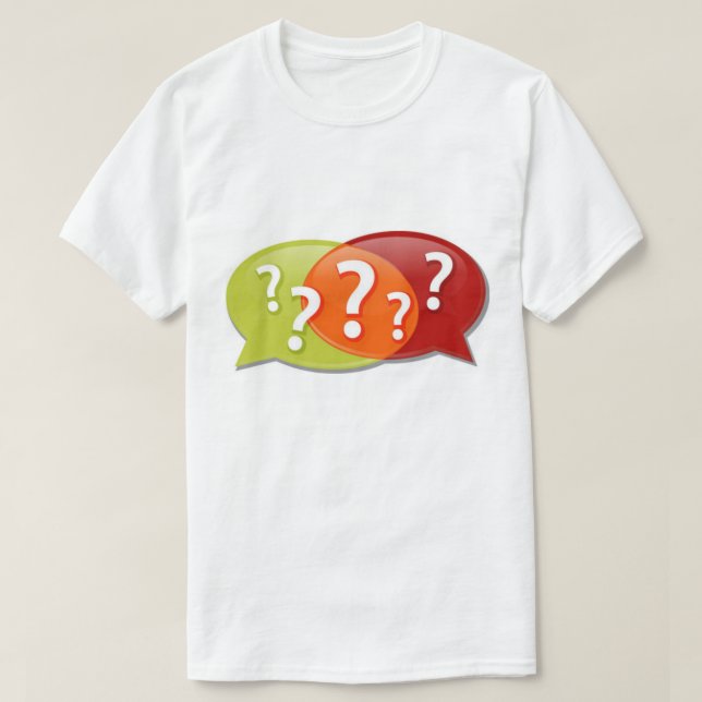 T-shirt Tout remettre en question (Design devant)