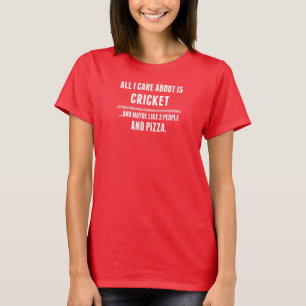 T-shirt Tout soin d'I est environ des sports de cricket