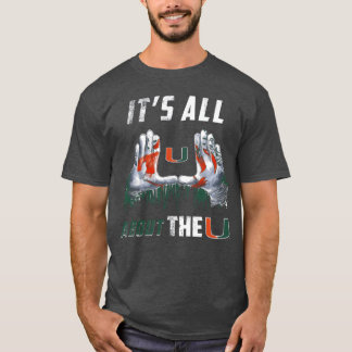 T-shirt TOUT SUR LES miami hurricanes rétro