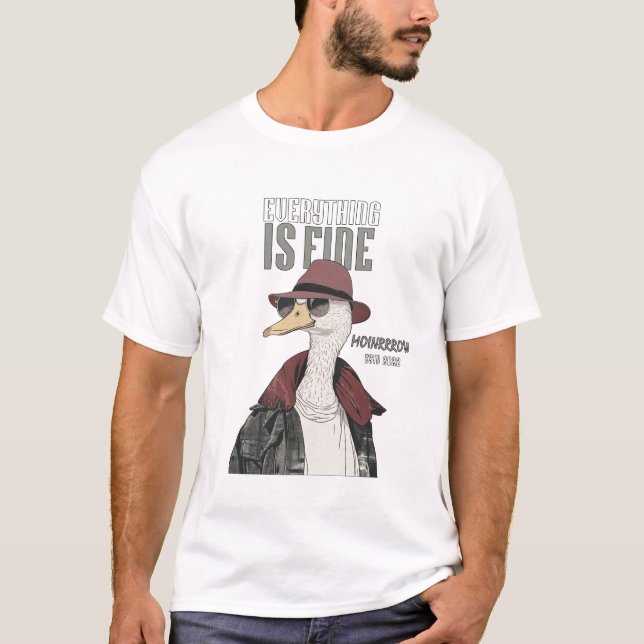 T-SHIRT TOUT VA BIEN (Devant)