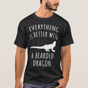 T-shirt Tout Vaut Mieux Avec Un Dragon Lourd