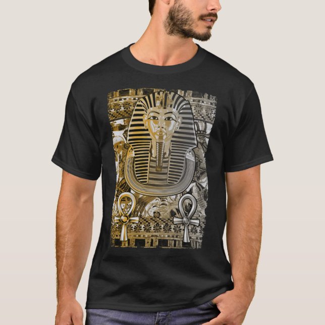T-shirt Toutankhamon Égypte ancienne Pharoah roi Tut Ankh (Devant)