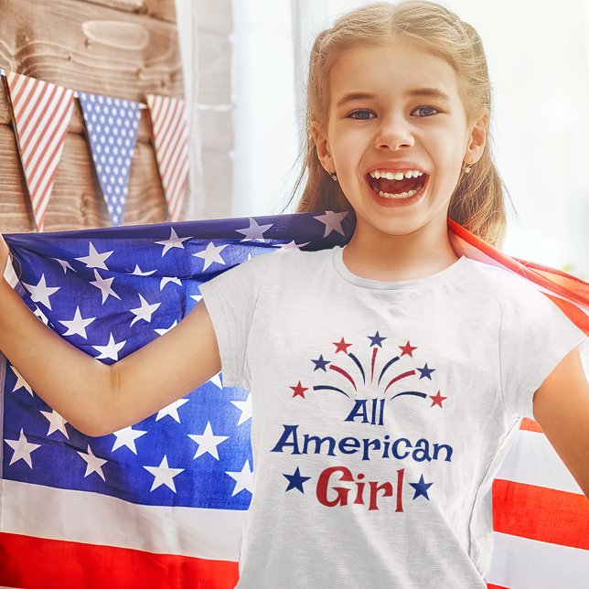 T-shirt Toute Américaine 4 juillet gosse (Créateur téléchargé)