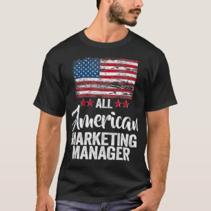 T-shirt Toute la famille American Marketing Manager 4 juil
