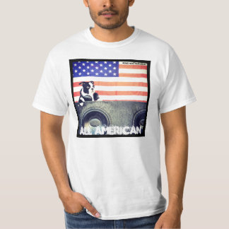 T-shirt Toute la pièce en t américaine de Boston Terrier