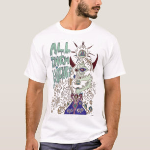 T-shirt toutes ces sorcières, toutes ces sorcières, sorciè