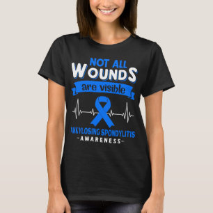 T-shirt Toutes Les Blessures Ne Sont Pas Visibles Ankylose