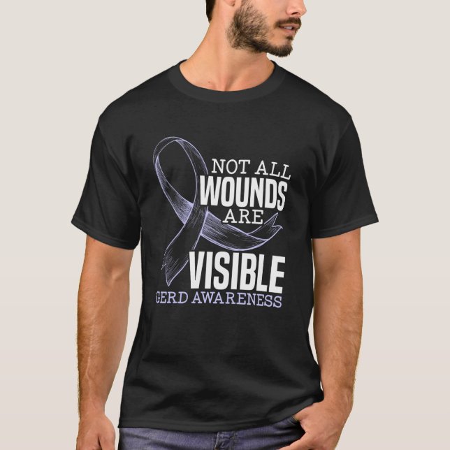 T-shirt Toutes Les Blessures Ne Sont Pas Visibles Gerd Sen (Devant)