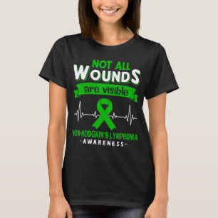 T-shirt Toutes les blessures ne sont pas visibles Lymphome