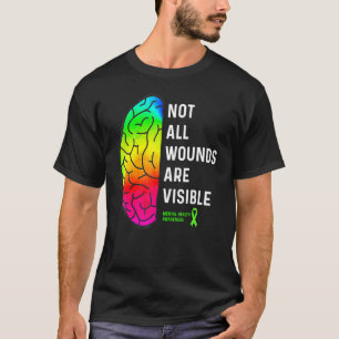 T-shirt Toutes les blessures ne sont pas visibles - Sensib