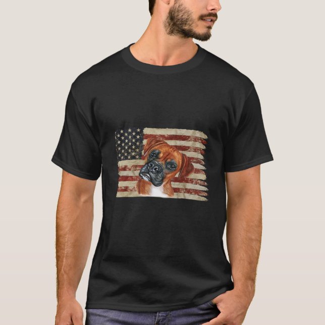 T-shirt Toutes les boîtes américaines (Devant)