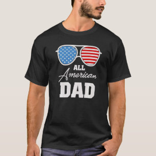 T-shirt Toutes les Lunettes de soleil Papa Américain 4 jui