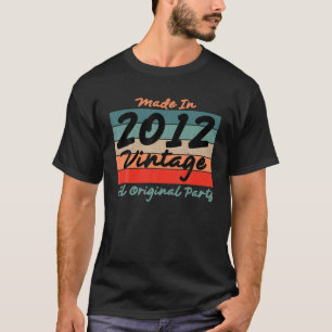 T-shirt Toutes les pièces d'origine T S Vintage 2012 Editi