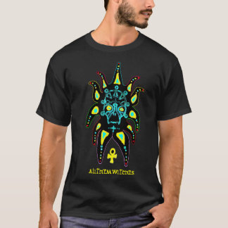T-shirt Toutes les sorcières ATW crâne coloré Classique T-
