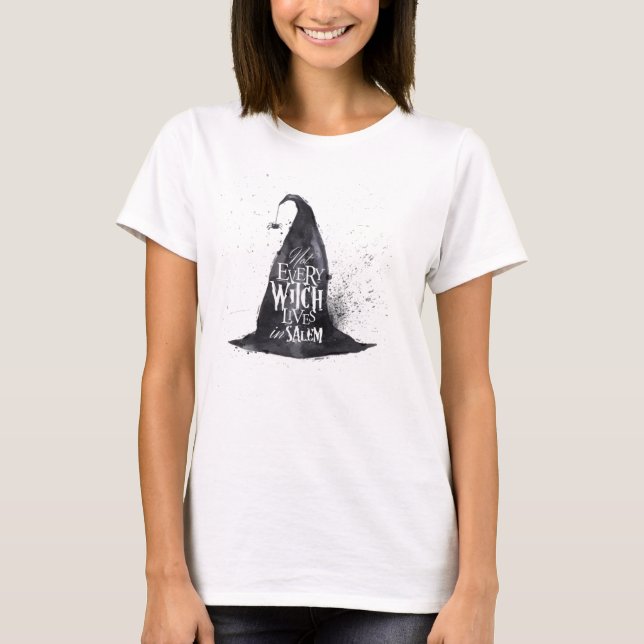 T-shirt Toutes Les Sorcières Ne Vivent Pas À Salem (Devant)