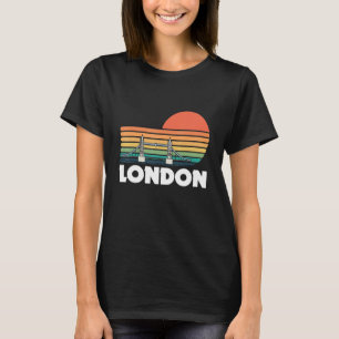 T-shirt Tower Bridge Londres Sur La Tamise En Grande Breta