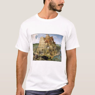 T-Shirt: Tower of Babel - Pieter Bruegel T-Shirt