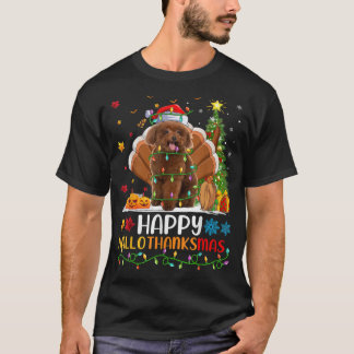 T-shirt Toy Poodle Amoureux des chiens Funny Happy Toy Poo