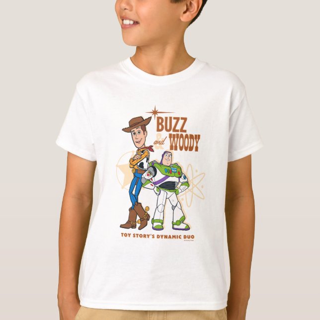 T-shirt Toy Story 4 | Buzz & Woody "Dynamic Duo" (Devant)