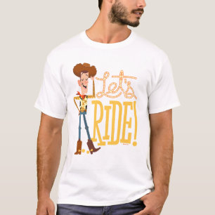 T-shirt Toy Story 4  Illustration de Woody "Ride"