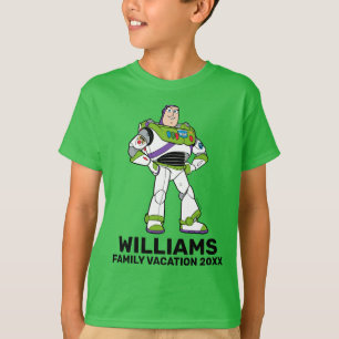 T-shirt Toy Story Buzz Lightyear Vacances en famille
