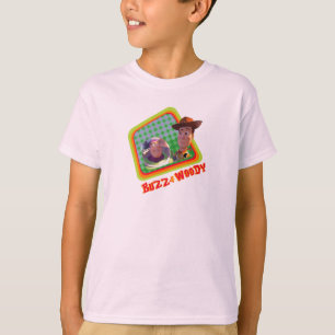 T-shirt Toy Story Design Buzz et Woody Friends