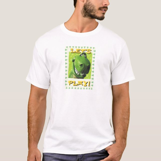 T-shirt Toy Story dit : "Jouons !" Design (Devant)
