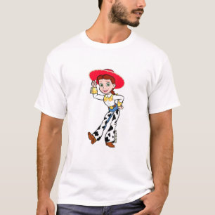 T-shirt Toy Story Jesse cowgirl debout saluant
