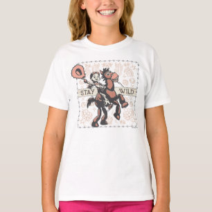 T-shirt Toy Story Jessie & Bullseye "Restez Sauvage"
