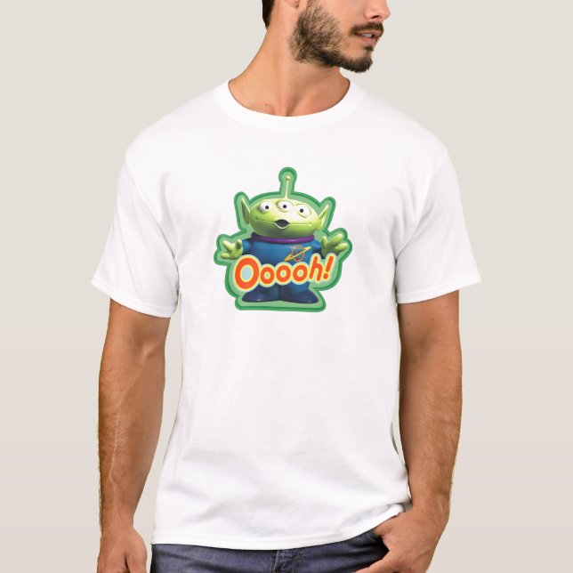 T-shirt Toy Story Pizza Planet Aliens (Devant)