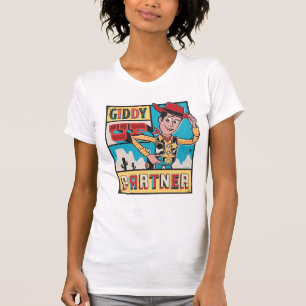 T-shirt Toy Story - Poster en bois Vintage