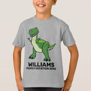 T-shirt Toy Story Rex  Vacances familiales