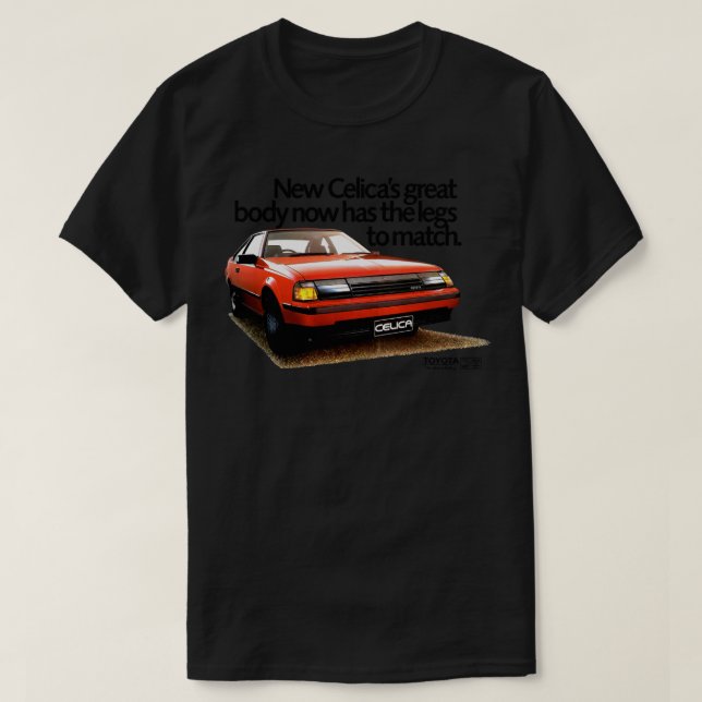 T-SHIRT TOYOTA CELICA (Design devant)