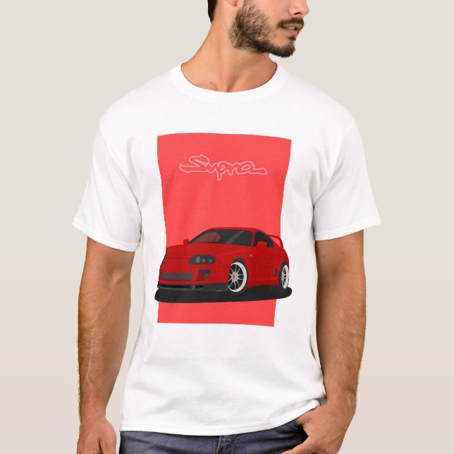T-shirt Toyota Supra mk4 (Devant)
