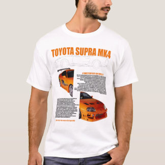 T-shirt Toyota Supra MK4 - Légende Iconique JDM po