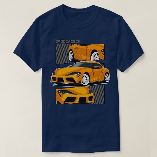 T-shirt Toyota Supra MK5 A90 1 (Design devant)