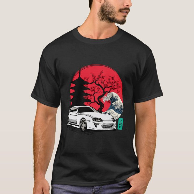 T-shirt Toyota supra ! ! puissance et performance libérés (Devant)