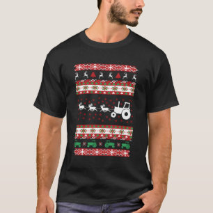T-shirt Tracteur agricole laid